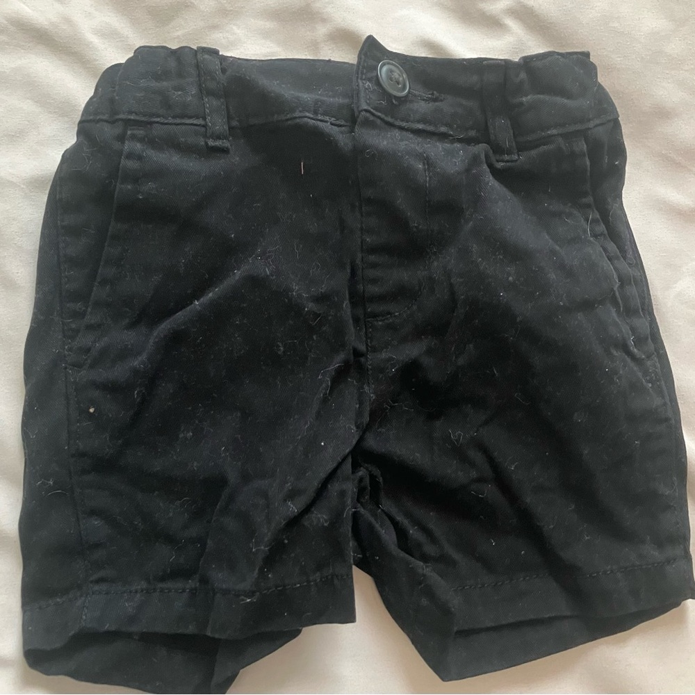 The Children's Place Black and White Shorts